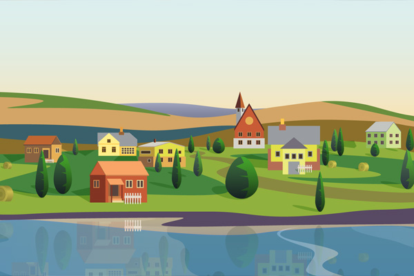 Infographic: Rural and small town Canada, 2023 to 2024