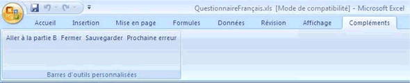 La figure 10c, partie A vous invite à utiliser l'onglet 'Compléments' pour naviguer plus facilement dans la partie B. 