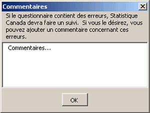 La figure 8c affiche une boîte de commentaires qui vous invite à nous faire part de vos commentaires au sujet des erreurs dans la figure affichée ci-dessus. 