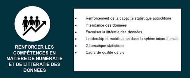 Principe de modernisation : renforcer les compétences en matière de numératie et de littératie des données 