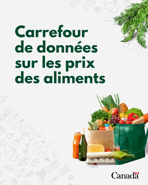 Image promotionnelle du Carrefour de données sur les prix des aliments 