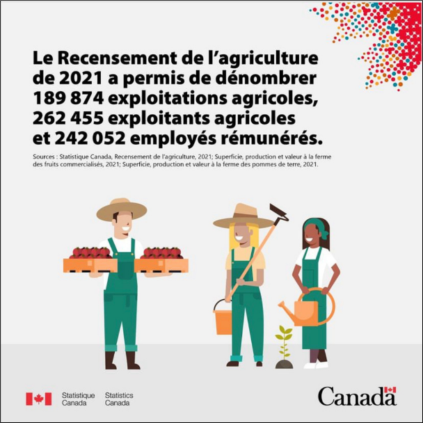 Données du Recensement de l'agriculture de 2021 