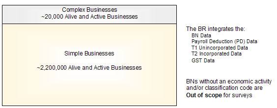 Figure 1 Simple and complex businesses 