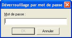 La figure 2 vous demande de d’entrer le mot de passe. 