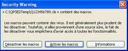 La figure 4a vous invite à cliquer sur « Activer les macros ». 