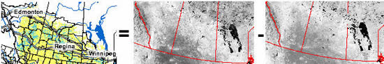 Example with week 34, 2009 (AVHRR NDVI) 