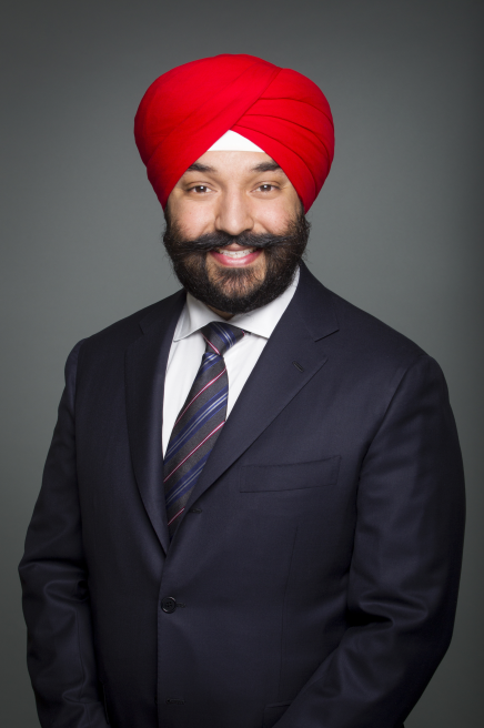 Photo de l'honorable Navdeep Bains 