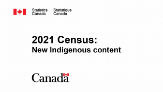 2021 Census: New Indigenous content