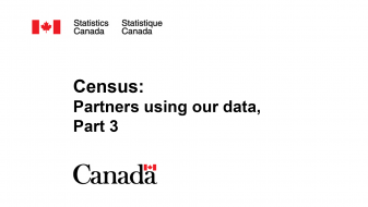 Census: Partners using our data, Part 3