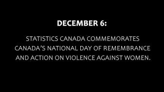 Canada’s National Day of Remembrance and Action on Violence Against Women